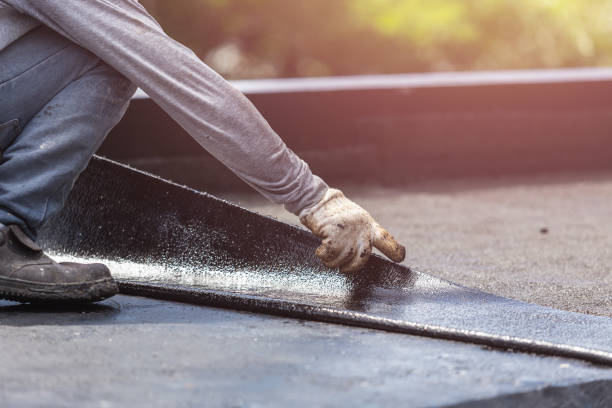 Professional Crawl Space Encapsulation technician working in Knox, PA